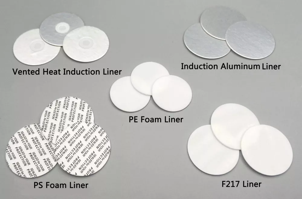 Metal Caps Aluminum Screw Caps with PE Foam Liner